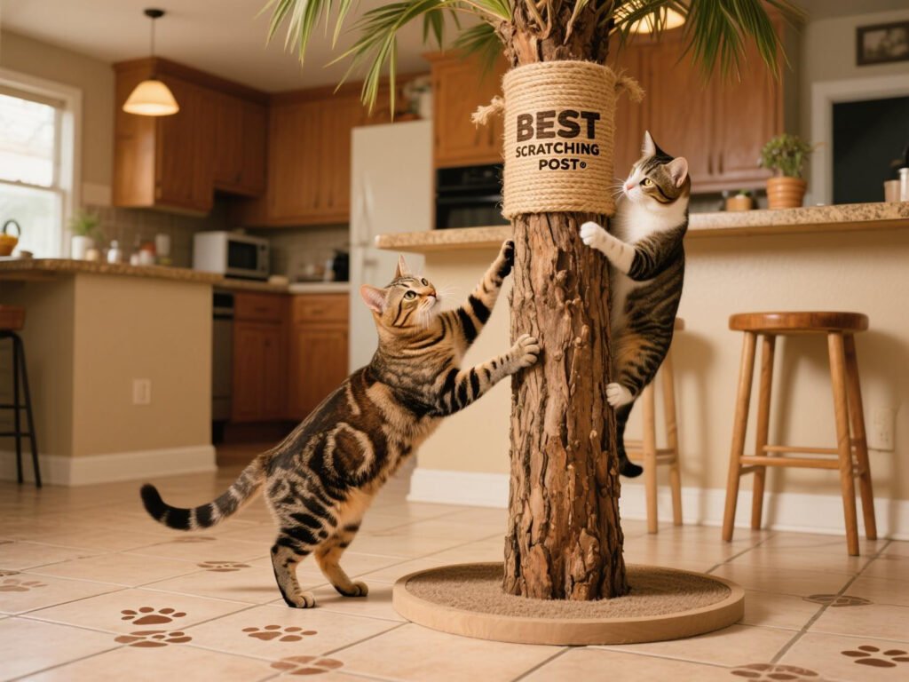 A high-quality scratching post isn't just a luxury