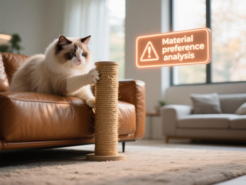 Material preference analysis