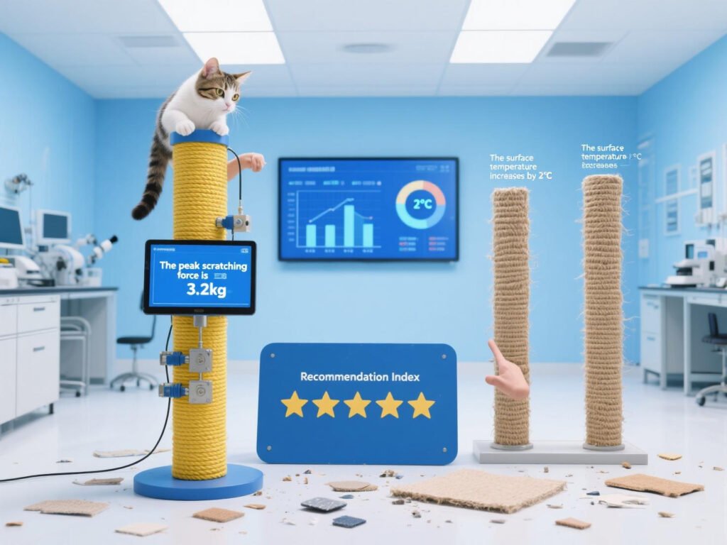 ideal for kittens or cats with sensitive paws